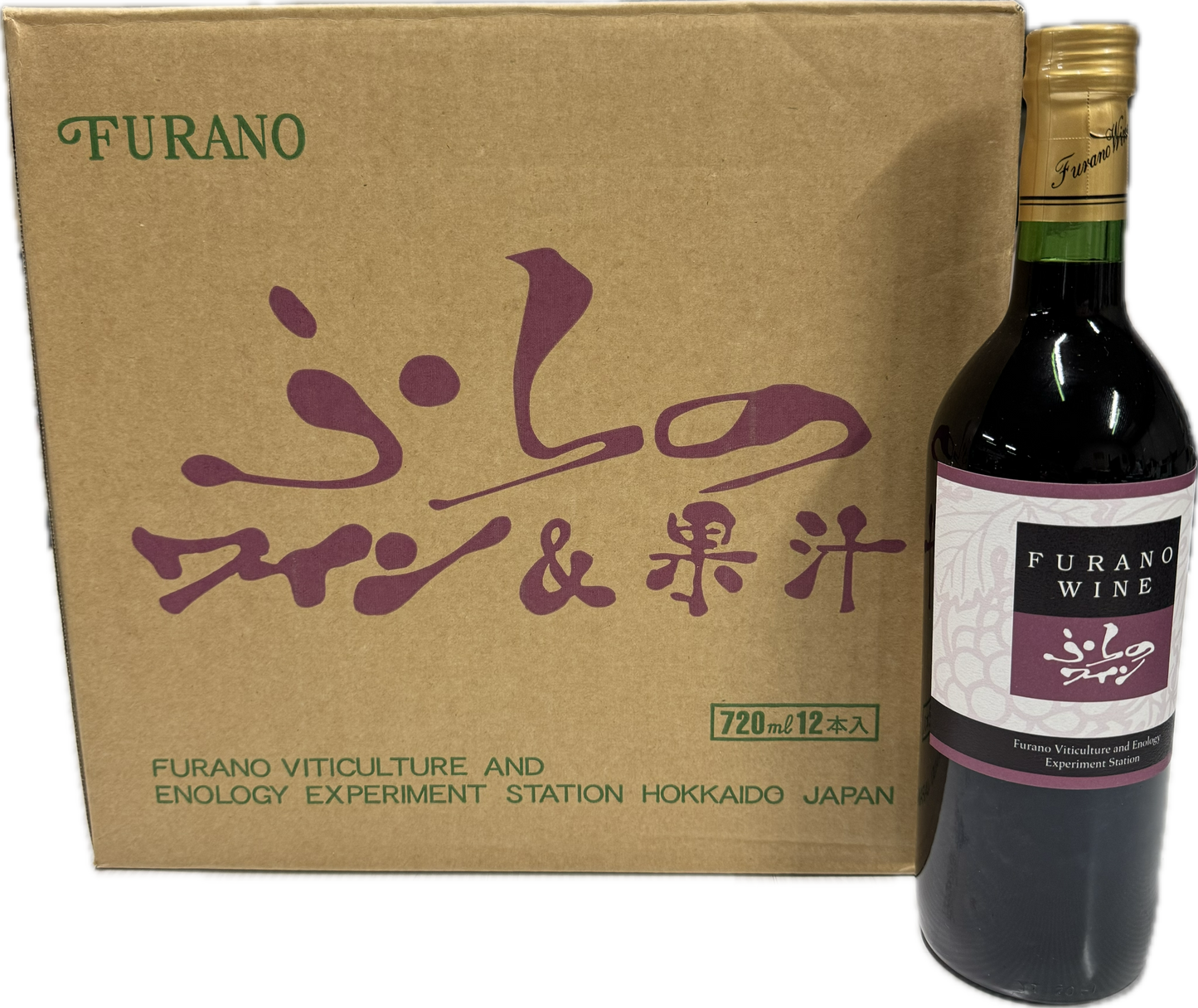 【特別価格】ふらのワイン(赤)1ケース(12本)