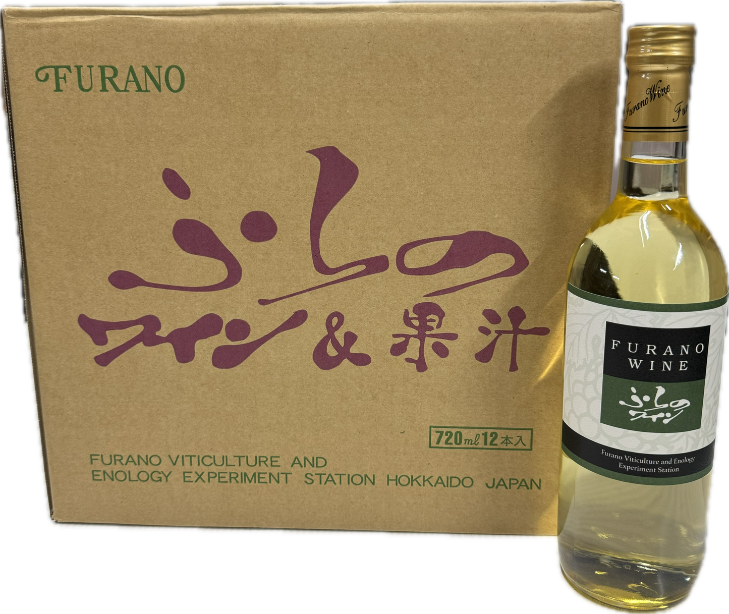 【特別価格】ふらのワイン(白)1ケース(12本)